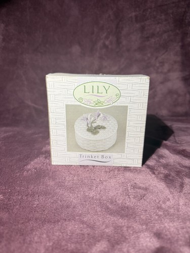Rayware lily trinket - trinket, box,